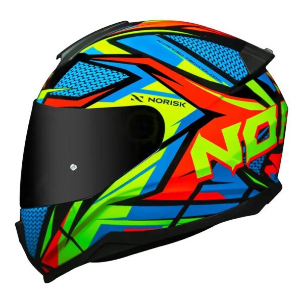 CAPACETE NORISK CAPACETE RAZOR SHARP AMARELO - Imagem 2
