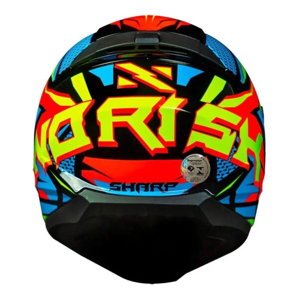 CAPACETE NORISK CAPACETE RAZOR SHARP AMARELO - Imagem 3