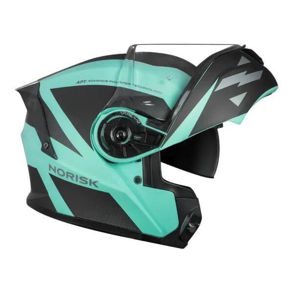 CAPACETE NORISK MOTION DEFENDER AZUL - Imagem 2