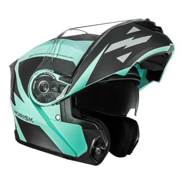 CAPACETE NORISK MOTION DEFENDER AZUL - Imagem 4