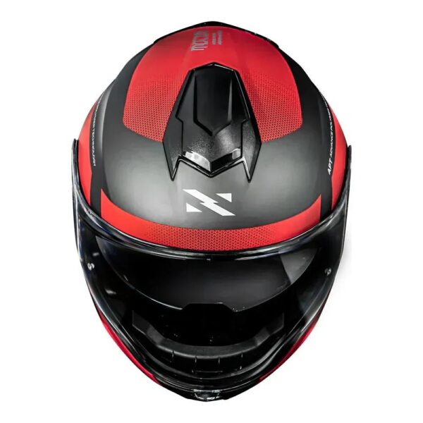 CAPACETE NORISK MOTION DEFENDER VERMELHO - Imagem 4
