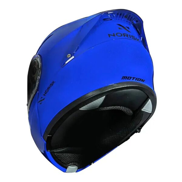 CAPACETE NORISK MOTION MONOCOLOR AZUL - Imagem 2