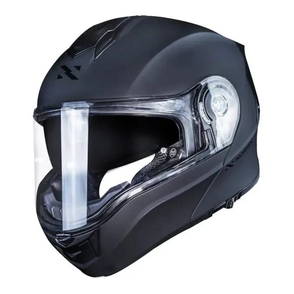 CAPACETE NORISK MOTION MONOCOLOR CINZA FOSCO - Imagem 2