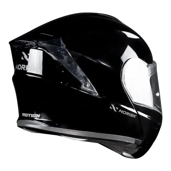 CAPACETE NORISK MOTION MONOCOLOR PRETO - Imagem 3