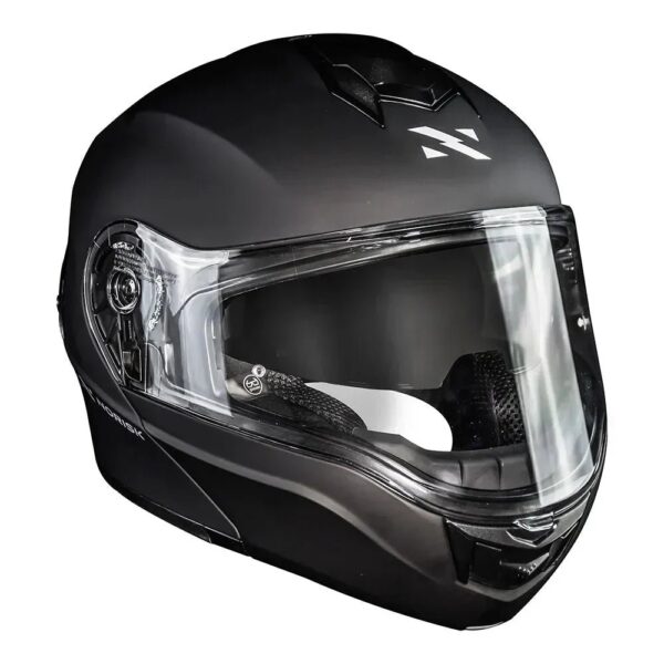 CAPACETE NORISK MOTION MONOCOLOR PRETO FOSCO - Imagem 4