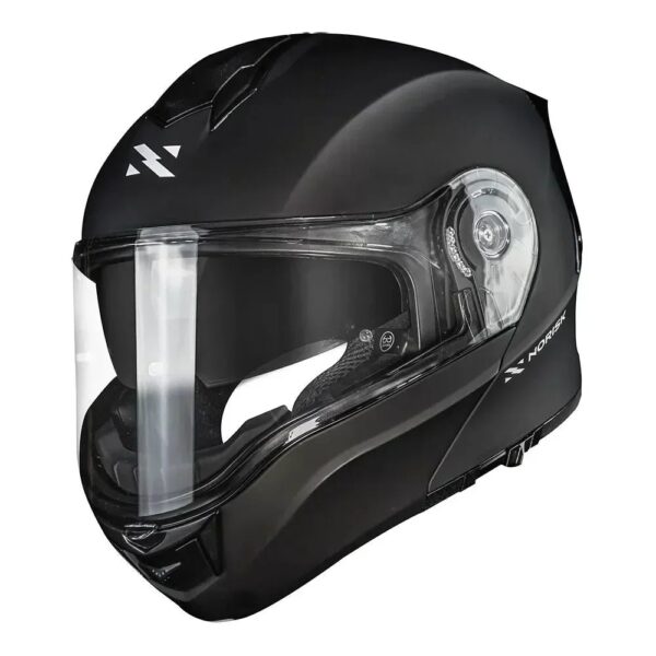 CAPACETE NORISK MOTION MONOCOLOR PRETO FOSCO - Imagem 2