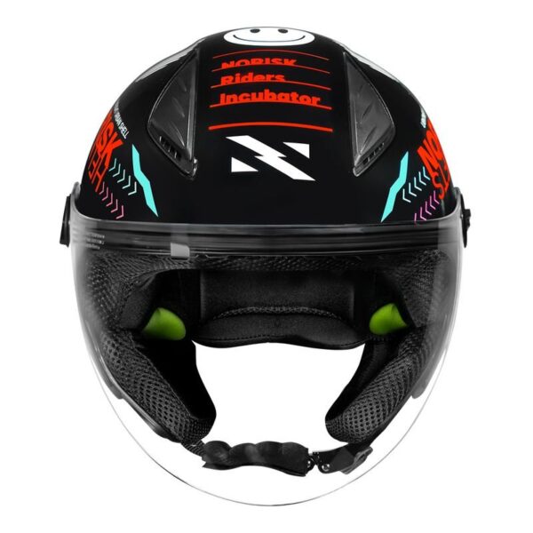 CAPACETE NORISK NEO BUDDY PRETO - Imagem 2