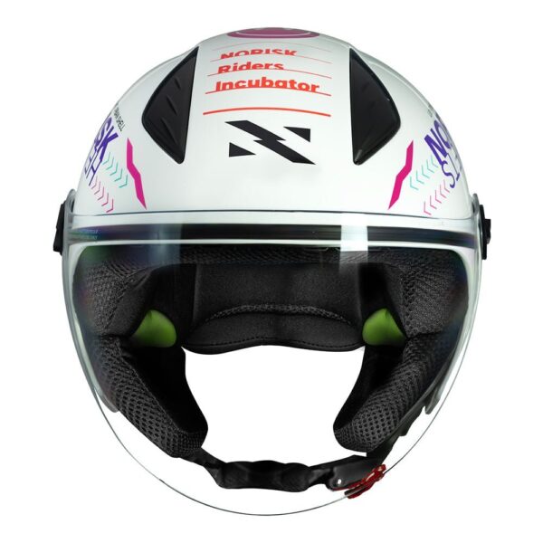 CAPACETE NORISK NEO BUDDY ROSA - Imagem 2
