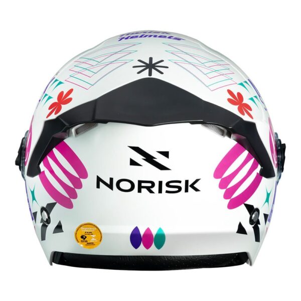CAPACETE NORISK NEO BUDDY ROSA - Imagem 3