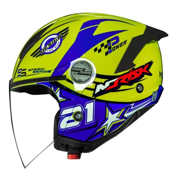 CAPACETE NORISK NEO GALAXY AZUL - Imagem 4