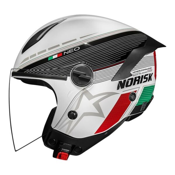 CAPACETE NORISK NEO GRAND PRIX ITALY - Imagem 4