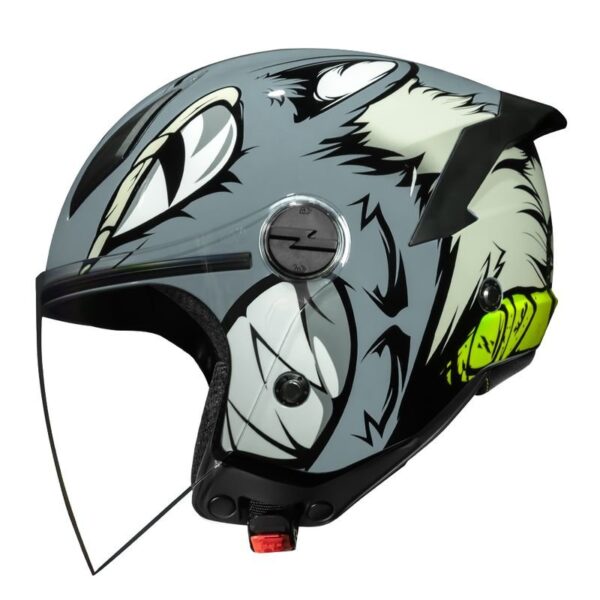 CAPACETE NORISK NEO HYENA BRANCO - Imagem 4