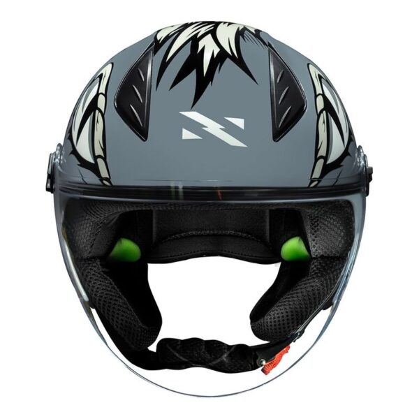 CAPACETE NORISK NEO HYENA BRANCO - Imagem 2