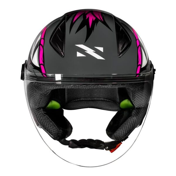 CAPACETE NORISK NEO HYENA ROSA - Imagem 2