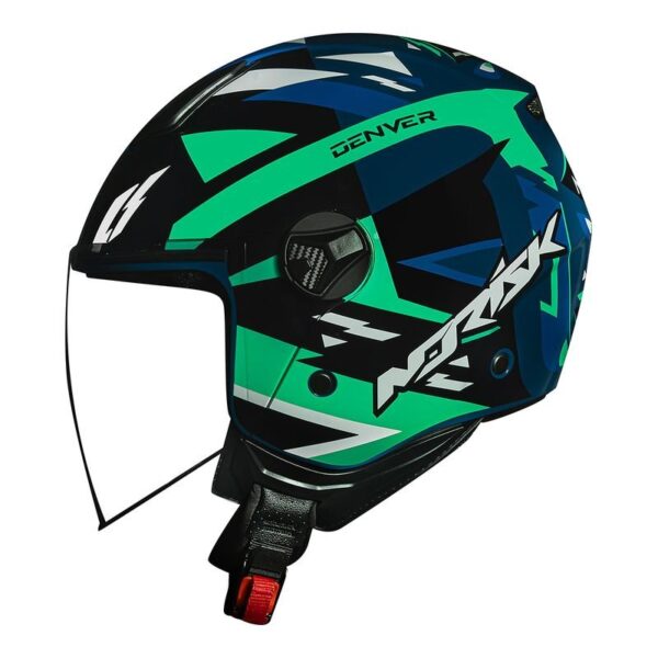 CAPACETE NORISK ORION DENVER AZUL - Imagem 2