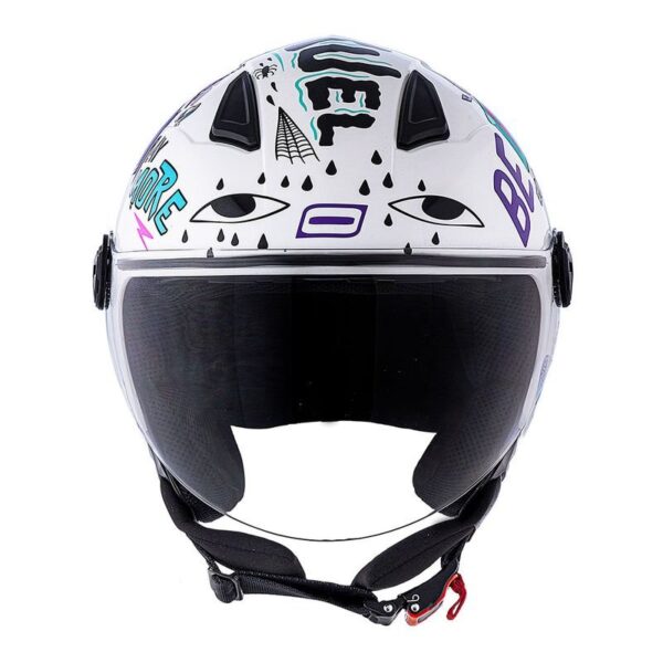 CAPACETE NORISK ORION FREE BRANCO - Imagem 2