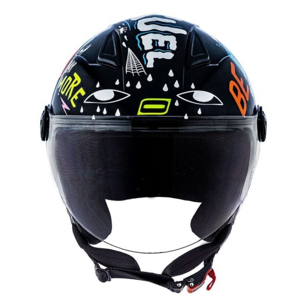 CAPACETE NORISK ORION FREE PRETO - Imagem 2