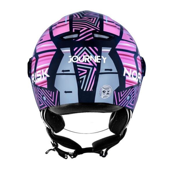 CAPACETE NORISK ORION JOURNEY ROSA - Imagem 3