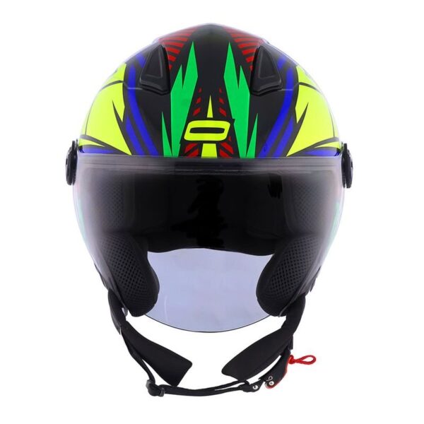 CAPACETE NORISK ORION MOSAIC AMARELO - Imagem 2