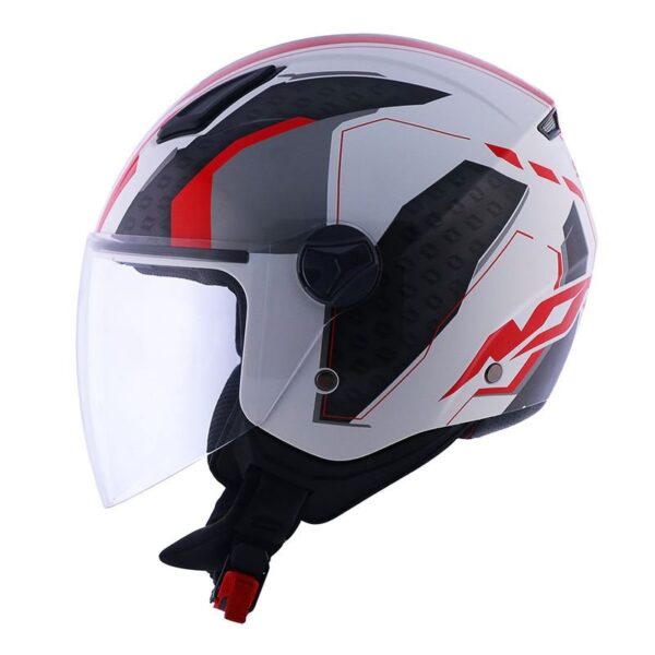 CAPACETE NORISK ORION START BRANCO - Imagem 4