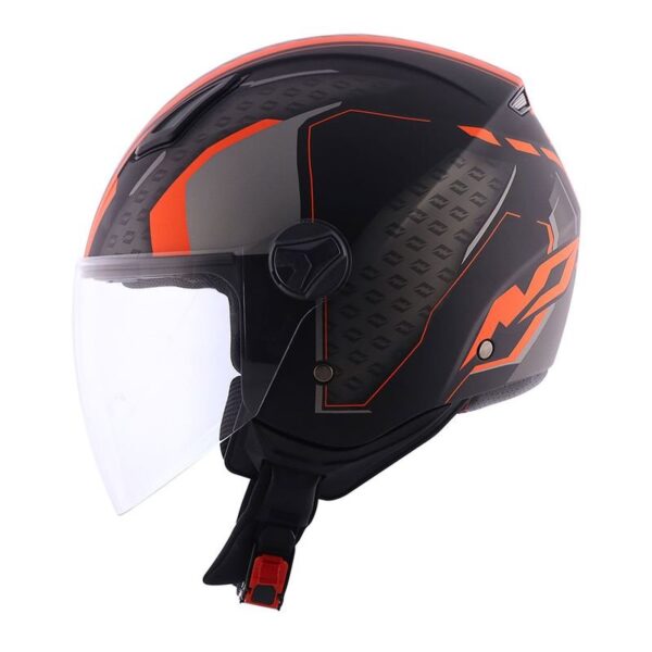 CAPACETE NORISK ORION START PRETO FOSCO - Imagem 4