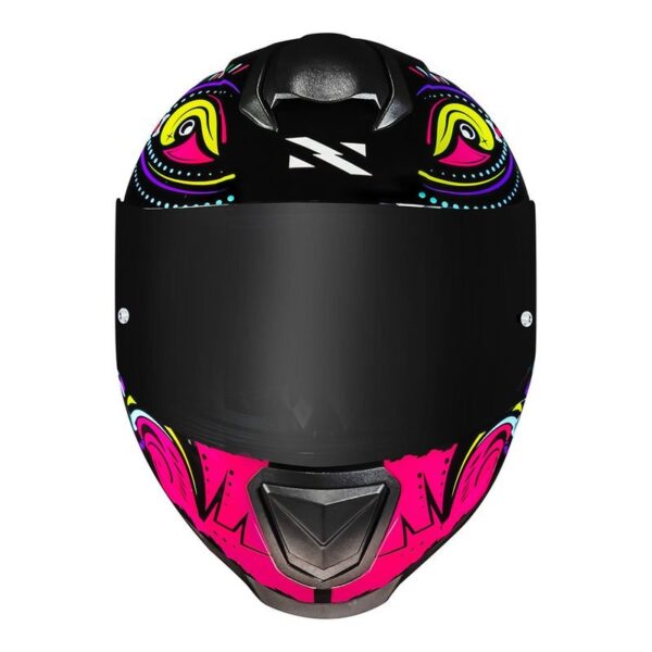 CAPACETE NORISK RAZOR CIRCUS ROSA - Imagem 2