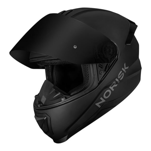 CAPACETE NORISK RAZOR MONOCOLOR FOSCO BLACK EDITION - Imagem 3