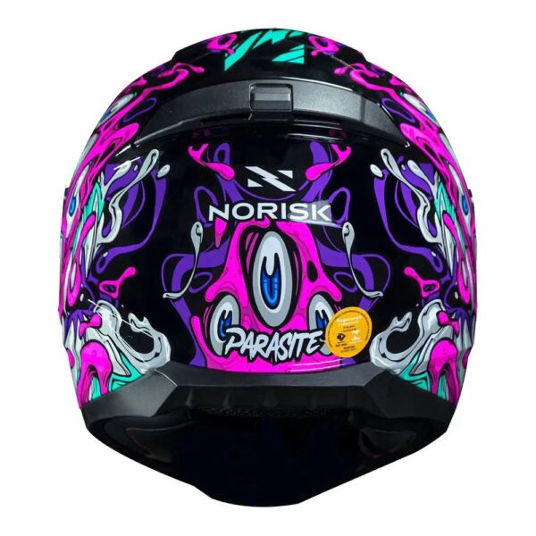 CAPACETE NORISK RAZOR PARASITE ROSA - Imagem 3
