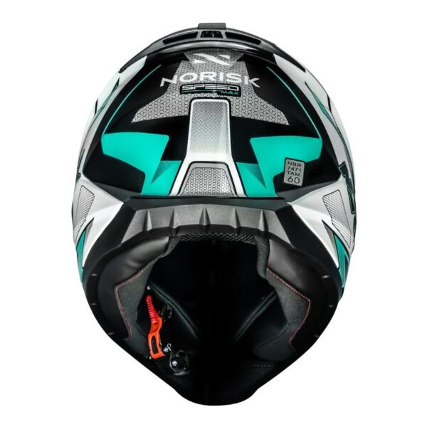 CAPACETE NORISK RAZOR SPEEDMAX VERDE - Imagem 3