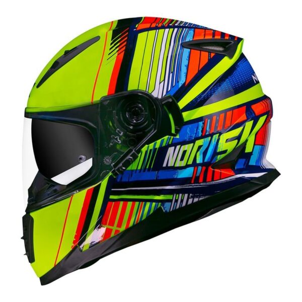 CAPACETE NORISK SOUL ADVANCE AMARELO - Imagem 2