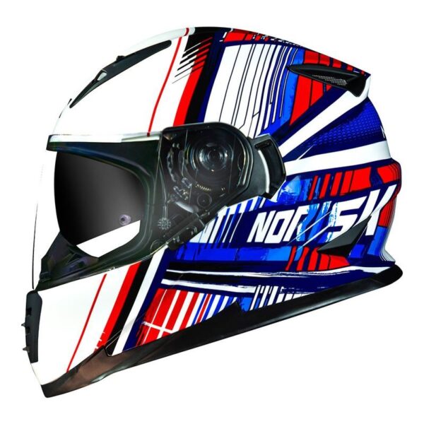 CAPACETE NORISK SOUL ADVANCE BRANCO - Imagem 4