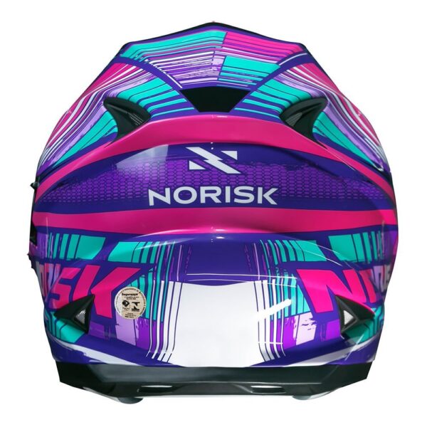 CAPACETE NORISK SOUL ADVANCE ROSA - Imagem 3