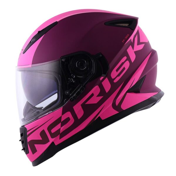 CAPACETE NORISK SOUL MANTY ROSA - Imagem 4
