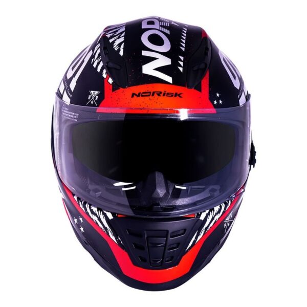 CAPACETE NORISK SOUL TOKYO VERMELHO - Imagem 2