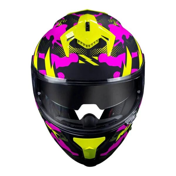 CAPACETE NORISK STRADA COMMANDO ROSA - Imagem 2